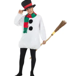 Funidelia Disfraces|Halloween*Disfraz de muñeco de nieve hombre S-M