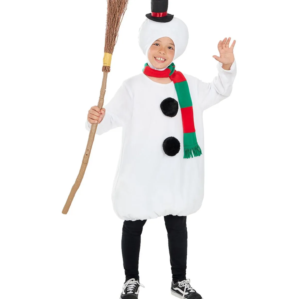 Funidelia Disfraces|Halloween*Disfraz de muñeco de nieve niño 5-6 años