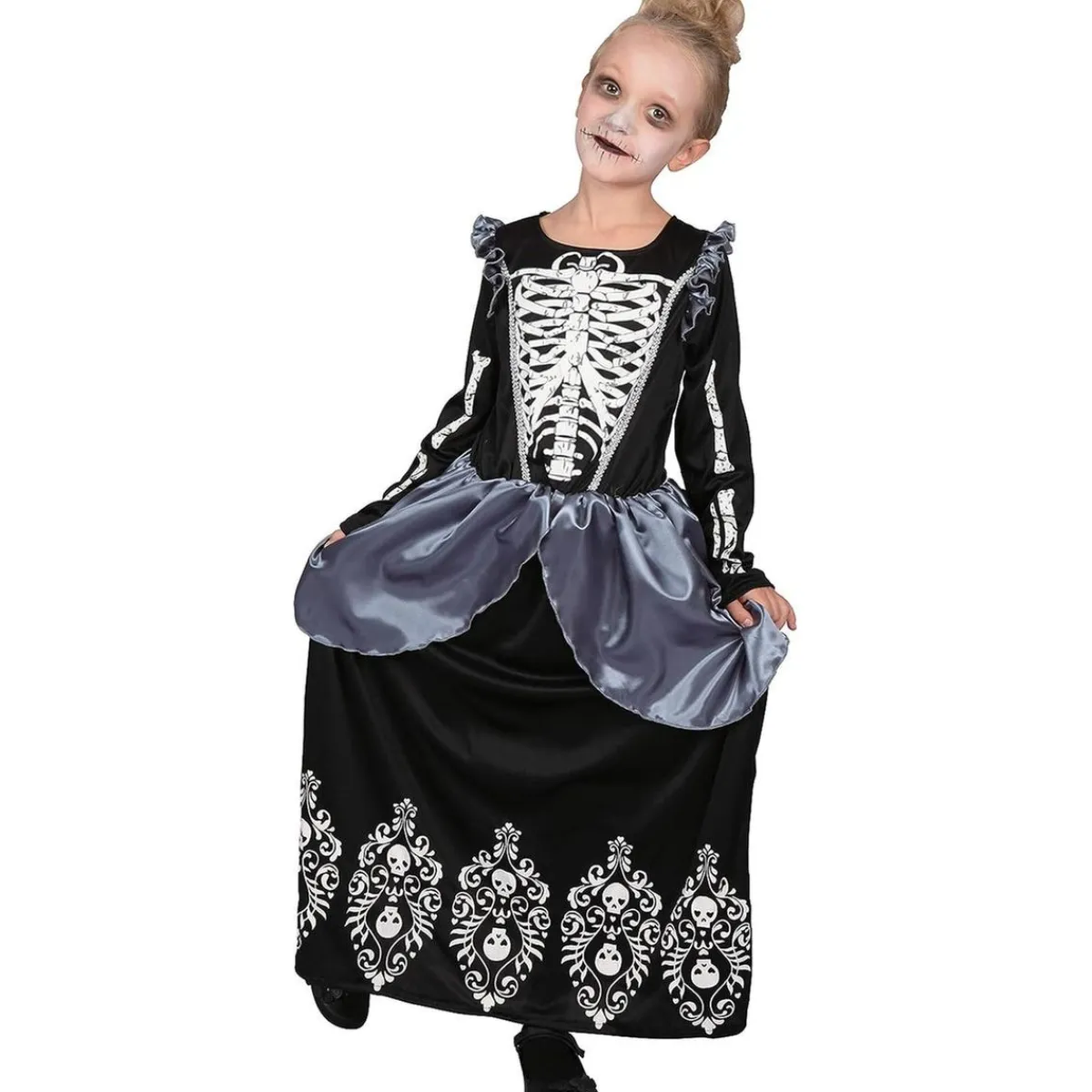 TOYS "R" US Disfraces|Halloween*Disfraz de niña Reina de los Esqueletos Bruja Brujita