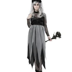 Funidelia Halloween*Disfraz de novia fantasma mujer XL