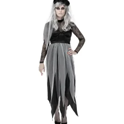Funidelia Halloween*Disfraz de novia fantasma mujer XL