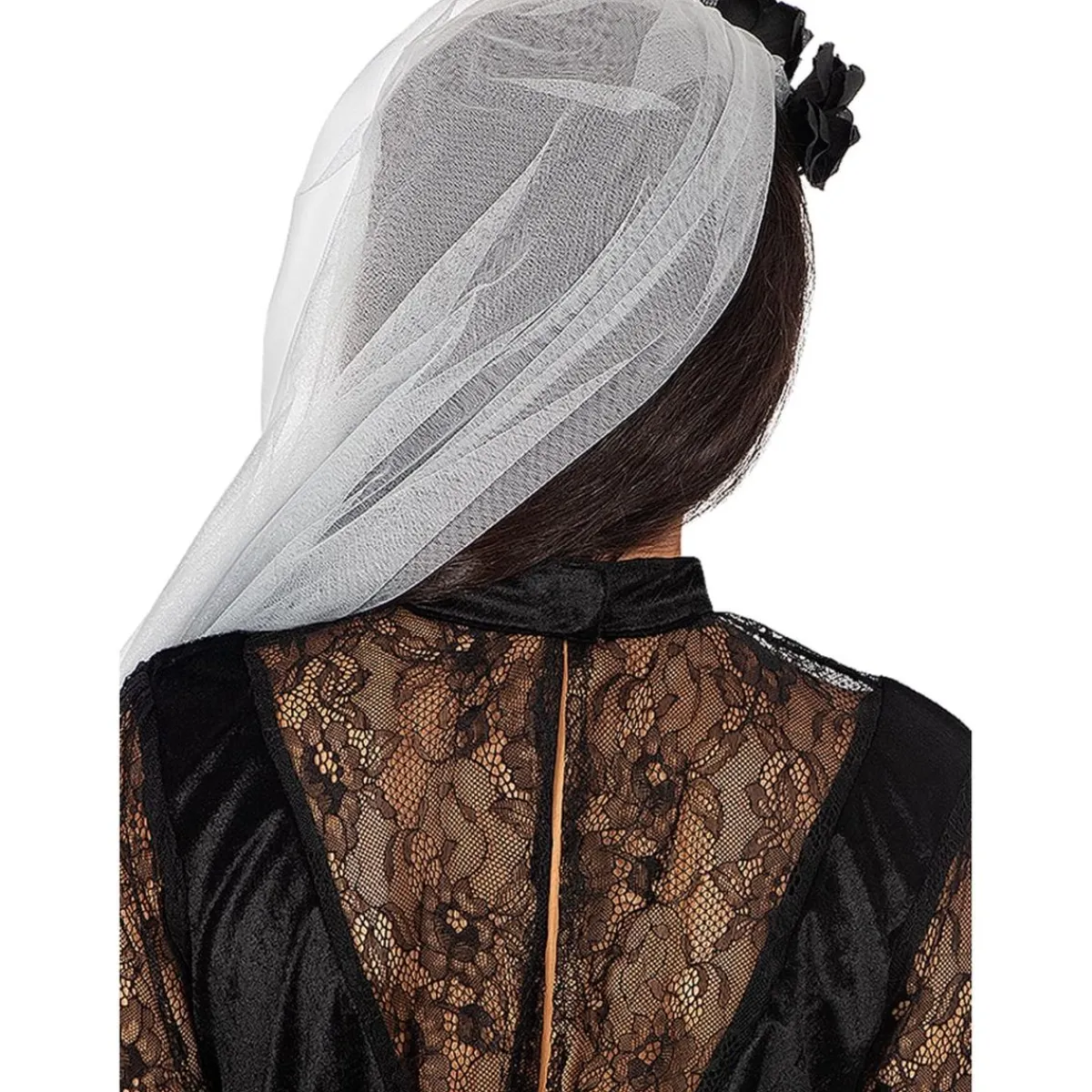 Funidelia Halloween*Disfraz de novia fantasma mujer XL