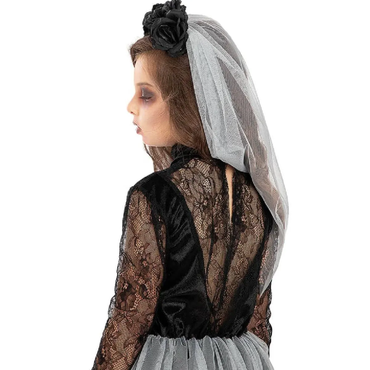 Funidelia Disfraces|Halloween*Disfraz de Novia Fantasma (5-6 años)