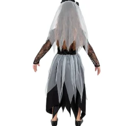 Funidelia Disfraces|Halloween*Disfraz de Novia Fantasma (5-6 años)