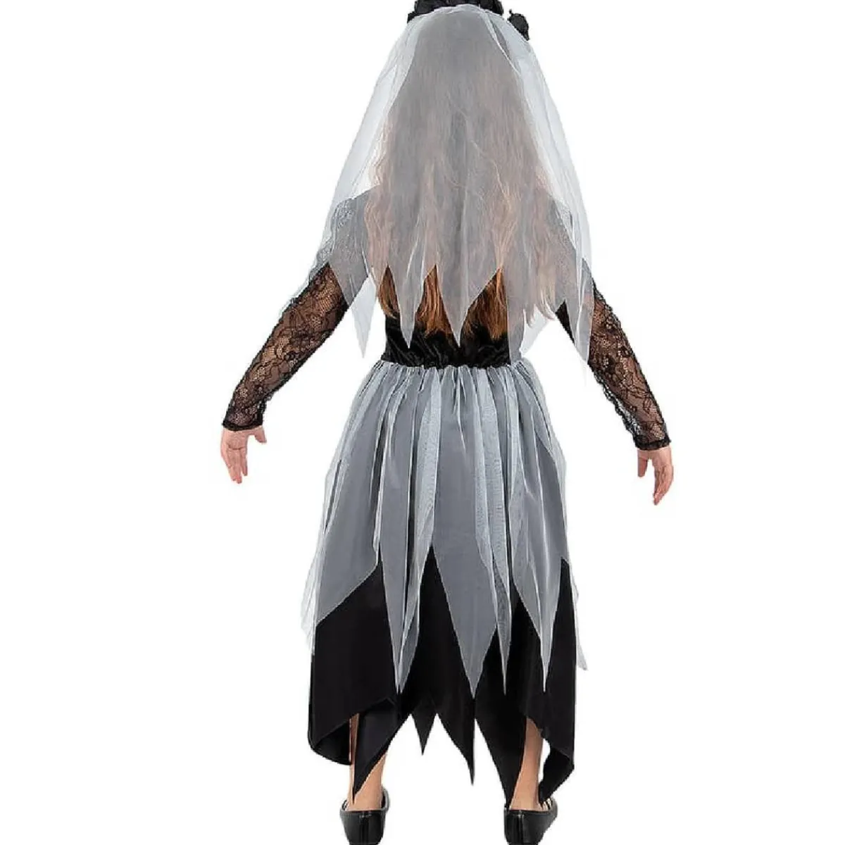 Funidelia Disfraces|Halloween*Disfraz de Novia Fantasma (5-6 años)
