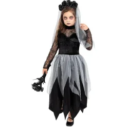 Funidelia Disfraces|Halloween*Disfraz de Novia Fantasma (7-9 años)