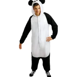 Funidelia Halloween|Disfraces*Disfraz de oso panda onesie para adulto L-XL