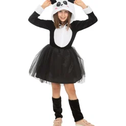 Funidelia Halloween|Disfraces*Disfraz de oso panda para niña 10-12 años