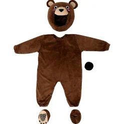 Funidelia Halloween|Disfraces*Disfraz de oso pardo bebé 12-24 meses