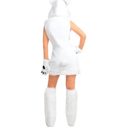 Funidelia Disfraces|Halloween*Disfraz de oso polar para mujer M