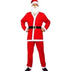 Funidelia Disfraces|Halloween*Disfraz de Papá Noel hombre XXXL