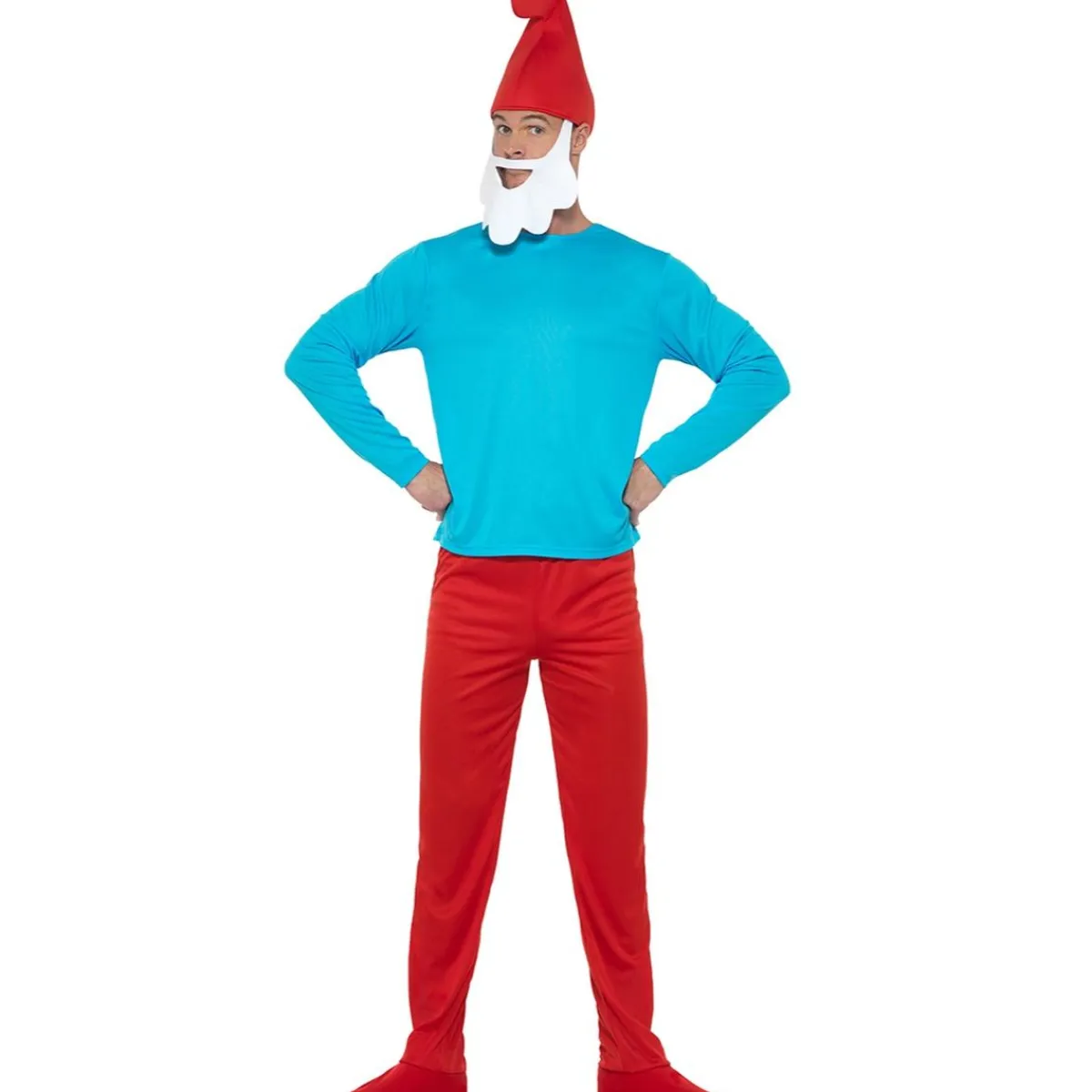 Funidelia Disfraces|Halloween*Disfraz de Papá Pitufo M-L para adulto