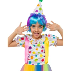 Funidelia Disfraces|Halloween*Disfraz de payasa para niña 3-4 años
