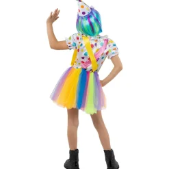 Funidelia Disfraces|Halloween*Disfraz de payasa para niña 3-4 años