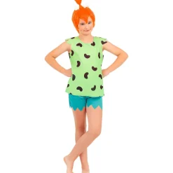 Funidelia Disfraces|Halloween*Disfraz de Pebbles niña Los Picapiedra 5-6 años