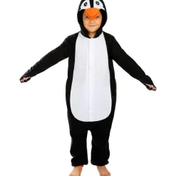 Funidelia Halloween|Disfraces*Disfraz de pingüino onesie para niños 10-12 años