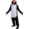 Funidelia Halloween|Disfraces*Disfraz de pingüino onesie para adulto L-XL