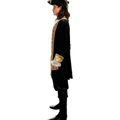 Funidelia Disfraces|Halloween*Disfraz de pirata deluxe para hombre - Colección colonial XL