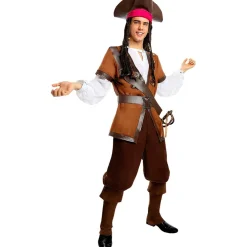 Funidelia Disfraces|Halloween*Disfraz de pirata para hombre - Colección Caribe XXXL