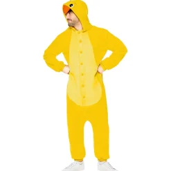 Funidelia Halloween|Disfraces*Disfraz de pollito onesie para adulto L-XL