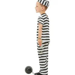 Funidelia Disfraces|Halloween*Disfraz de prisionero infantil 10-12 años