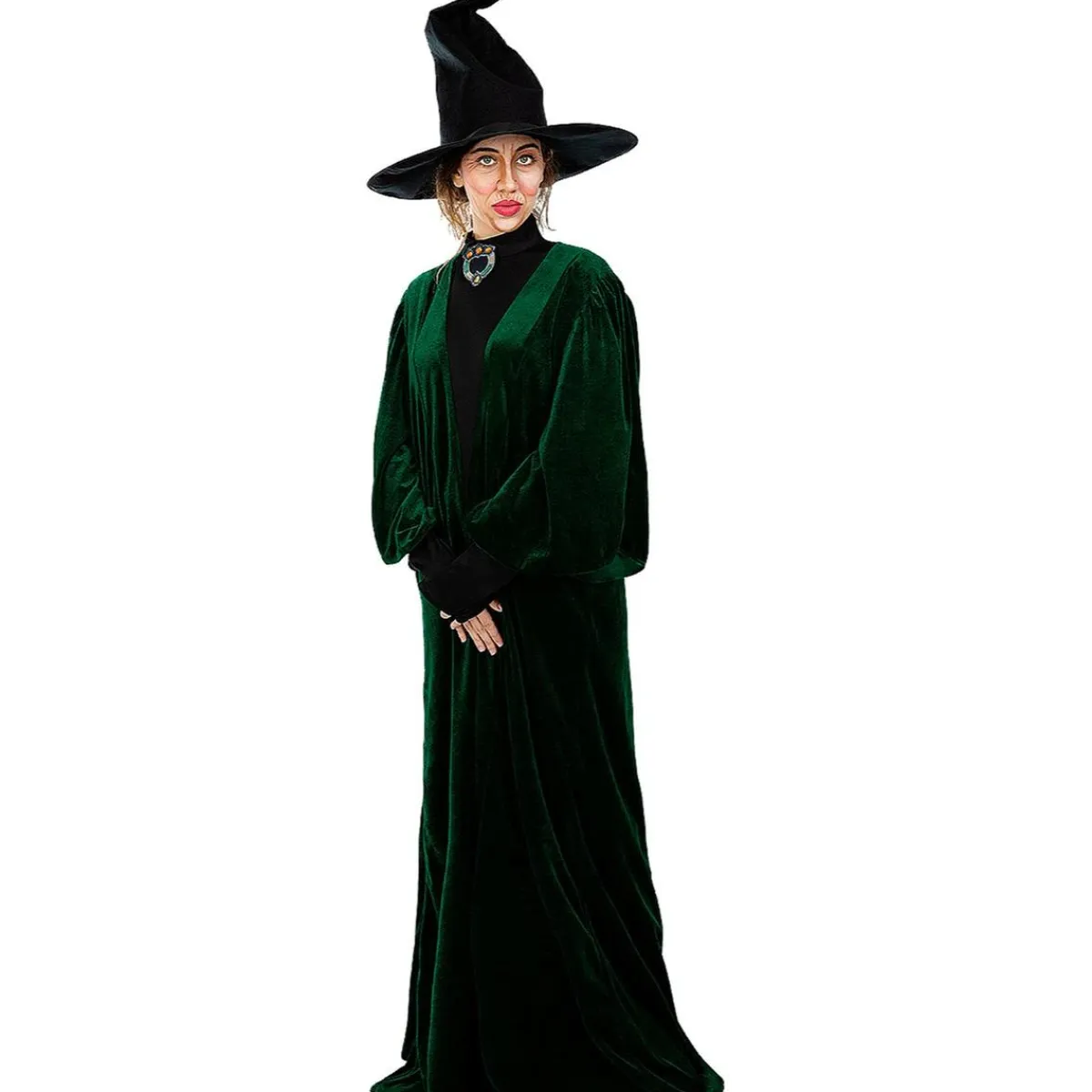 Funidelia Halloween|Disfraces*Disfraz de Profesora McGonagall - Harry Potter S-M
