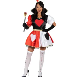 Funidelia Disfraces|Halloween*Disfraz de Reina de corazones para mujer XXL