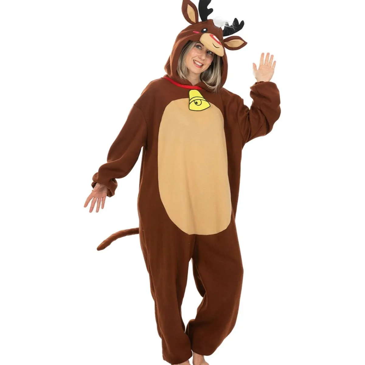 Funidelia Halloween|Disfraces*Disfraz de reno para adulto L-XL