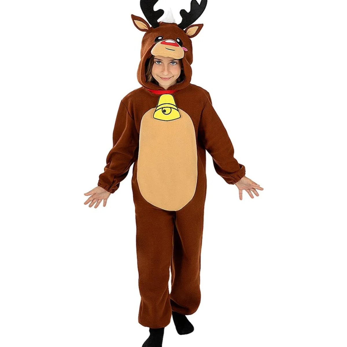 Funidelia Halloween|Disfraces*Disfraz de reno para niños 7-9 años