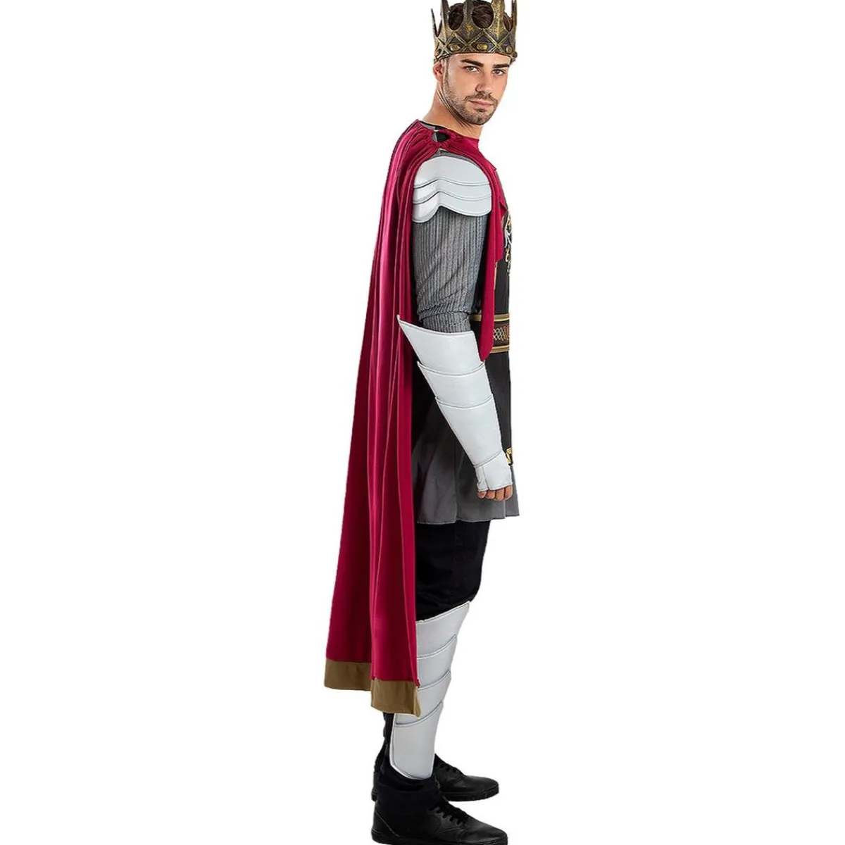 Funidelia Disfraces|Halloween*Disfraz de rey Arturo Deluxe para hombre L