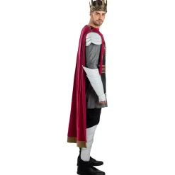 Funidelia Disfraces|Halloween*Disfraz de rey Arturo Deluxe para hombre XL