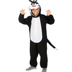 Funidelia Disfraces|Halloween*Disfraz de Silvestre Space Jam niño 10-12 años