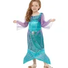 Funidelia Halloween|Disfraces*Disfraz de sirena para niña 7-9 años