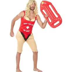 Funidelia Halloween|Disfraces*Disfraz de socorrista para hombre S-M