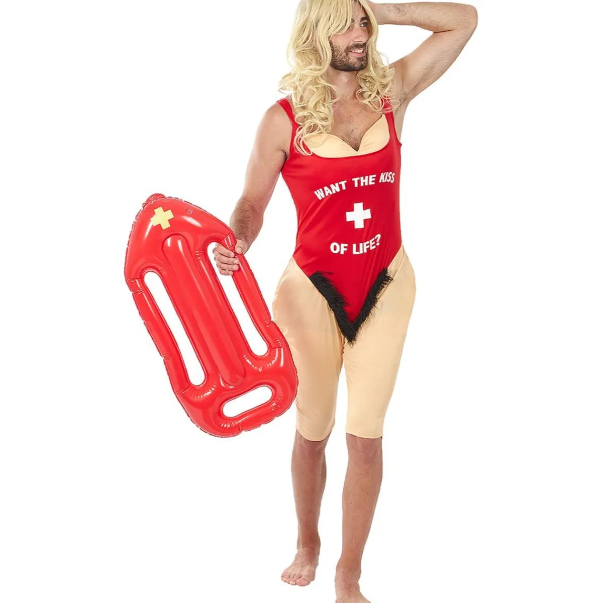 Funidelia Halloween|Disfraces*Disfraz de socorrista para hombre S-M