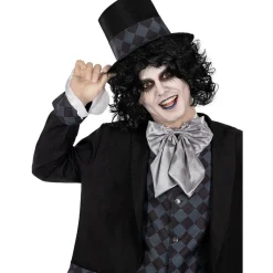 Funidelia Disfraces|Halloween*Disfraz de Sombrerero oscuro para hombre L