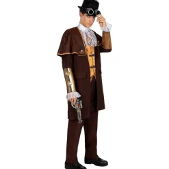 Funidelia Disfraces|Halloween*Disfraz de Steampunk elegante para hombre XL