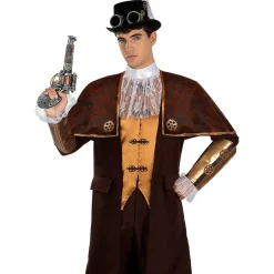 Funidelia Disfraces|Halloween*Disfraz de Steampunk elegante para hombre XL