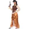 Funidelia Disfraces|Halloween*Disfraz de Steampunk largo para mujer XXL