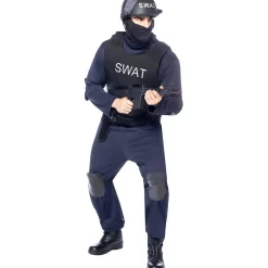 Funidelia Disfraces|Halloween*Disfraz de SWAT para hombre L