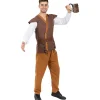 Funidelia Disfraces|Halloween*Disfraz de tabernero medieval para hombre XL