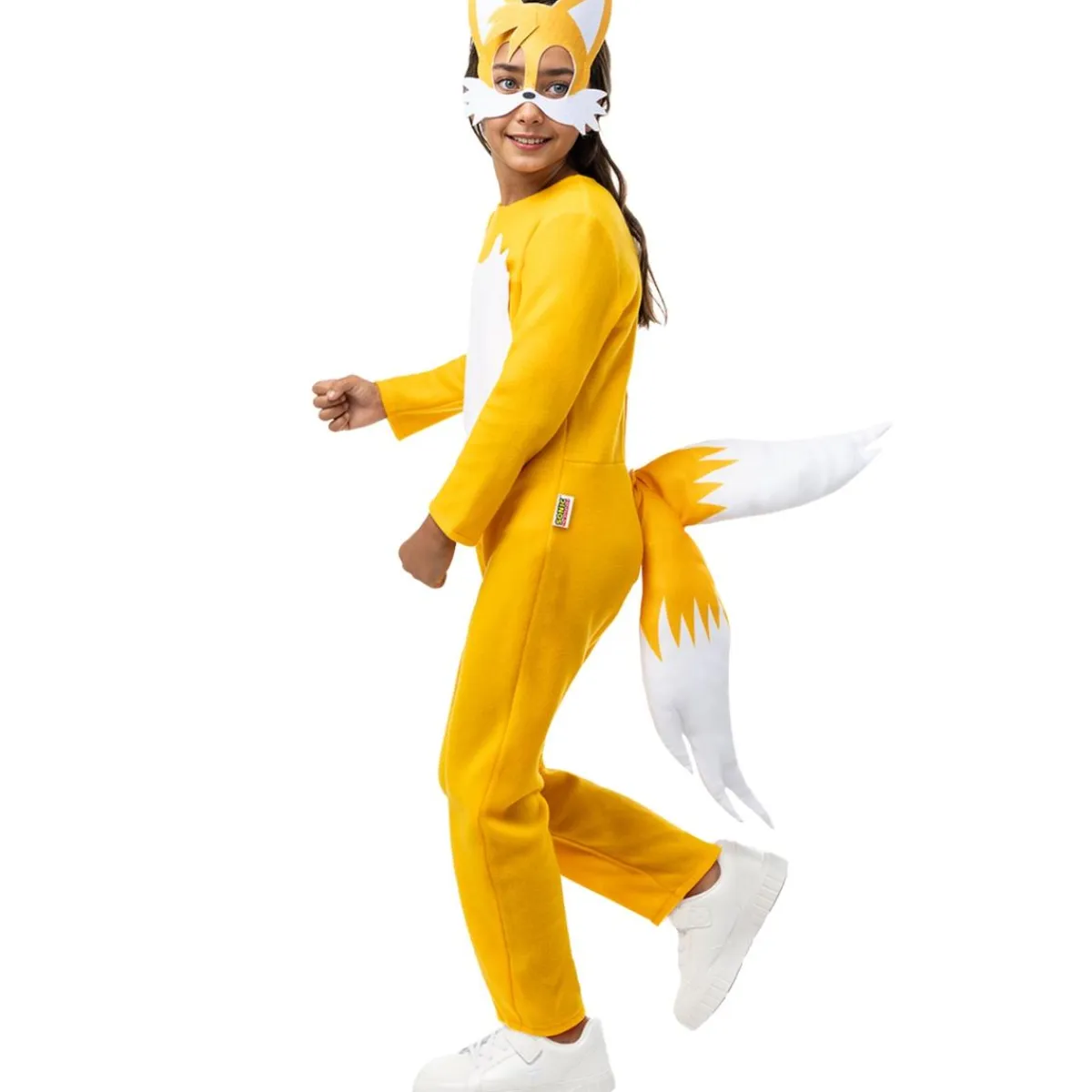 Funidelia Disfraces|Halloween*Disfraz de Tails Sonic niño 5-6 años