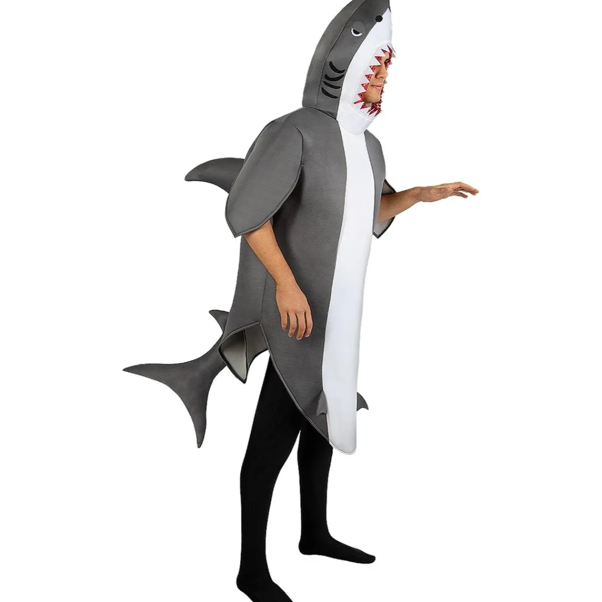 Funidelia Disfraces|Halloween*Disfraz de tiburón adulto M-L
