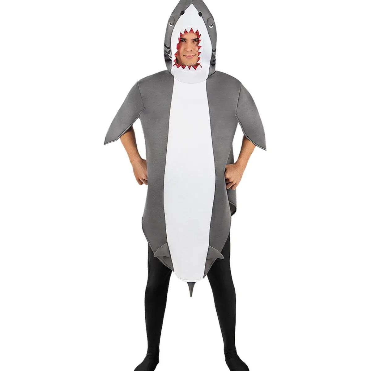 Funidelia Disfraces|Halloween*Disfraz de tiburón adulto M-L