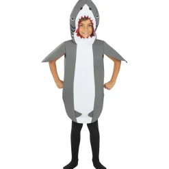 Funidelia Disfraces|Halloween*Disfraz de tiburón niños 10-12 años