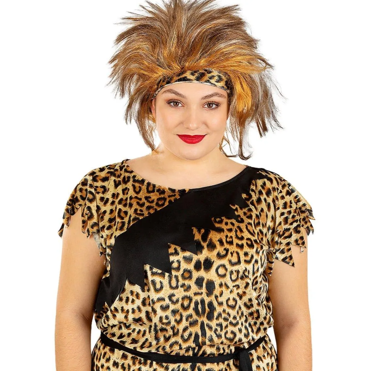 Funidelia Disfraces|Halloween*Disfraz de troglodita para mujer S