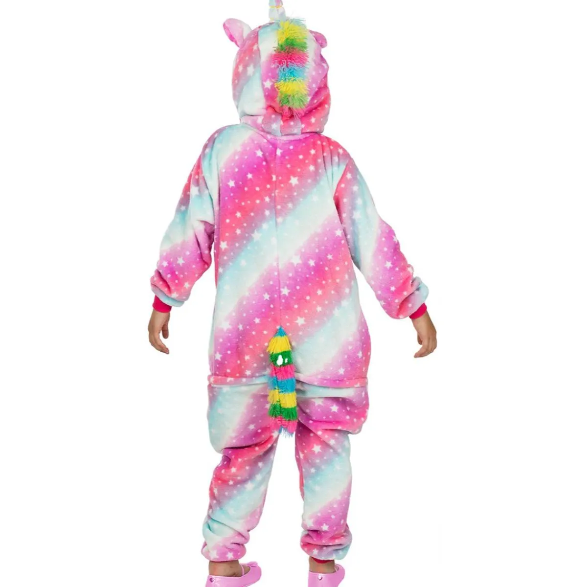 Funidelia Halloween|Disfraces*Disfraz de unicornio multicolor onesie para niños 3-4 años