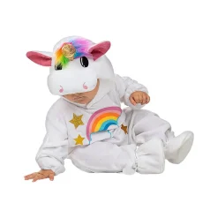 Funidelia Halloween|Disfraces*Disfraz de unicornio para bebé 0-6 meses