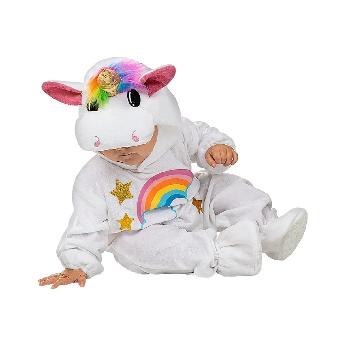 Funidelia Halloween|Disfraces*Disfraz de unicornio para bebé 0-6 meses