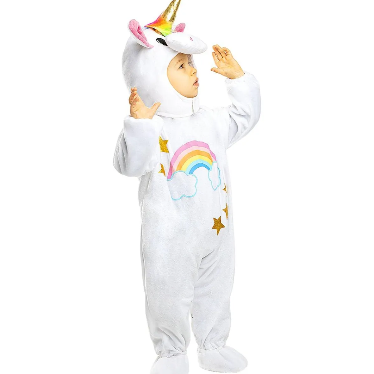 Funidelia Halloween|Disfraces*Disfraz de unicornio para bebé 0-6 meses